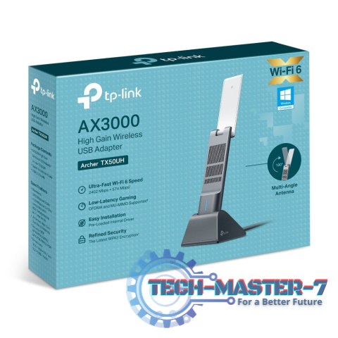 Karta sieciowa Archer TX50UH USB Adapter AX3000 Karta sieciowa Archer TX50UH USB Adapter AX3000
