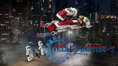 Klocki Star Wars 75378 Ucieczka na śmigaczu BARC Klocki Star Wars 75378 Ucieczka na śmigaczu BARC