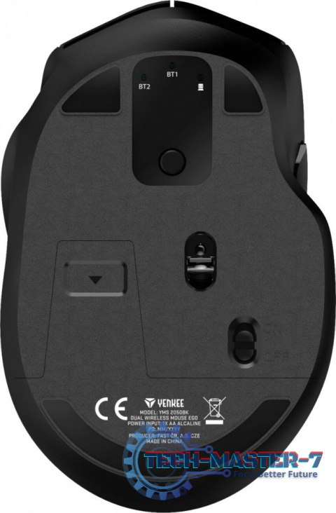 Mysz bezprzewodowa 2,4GHz DUAL WiFI+Bluetooth Mysz bezprzewodowa 2,4GHz DUAL WiFI+Bluetooth