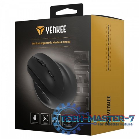 Mysz bezprzewodowa ergonomiczna praworęczna,akumulator Dual WL+BT Mysz bezprzewodowa ergonomiczna praworęczna,akumulator Dual WL+BT