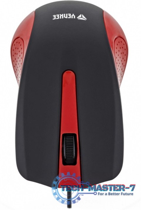 Mysz przewodowa USB 3 przyciski, gumowana powierzchnia Mysz przewodowa USB 3 przyciski, gumowana powierzchnia