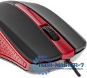 Mysz przewodowa USB 3 przyciski, gumowana powierzchnia