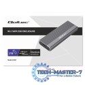 Obudowa | kieszeń na dysk SSD M.2 | SATA | NGFF | USB-C | Super speed 6Gb/s | 2TB | Szara